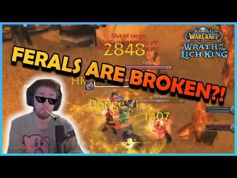 Sodapoppin shows us how BROKEN FERALS ARE?! | Daily Classic WoW Highlights #451 |