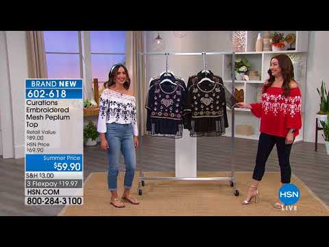 HSN | Curations Fashions 06.06.2018 - 06 PM