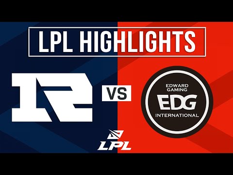 RNG vs EDG Highlights ALL GAMES | LPL 2024 Summer | Royal Never Give Up vs Edward Gaming