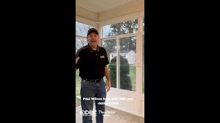 Watch video: Turning a Breezy Patio into a Year-Round Sunroom 🔨❄️🔥