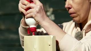 Rubrika Urob si sám z relácie Na chalupe - Jar 2022 č.11 Podnos s nožičkami