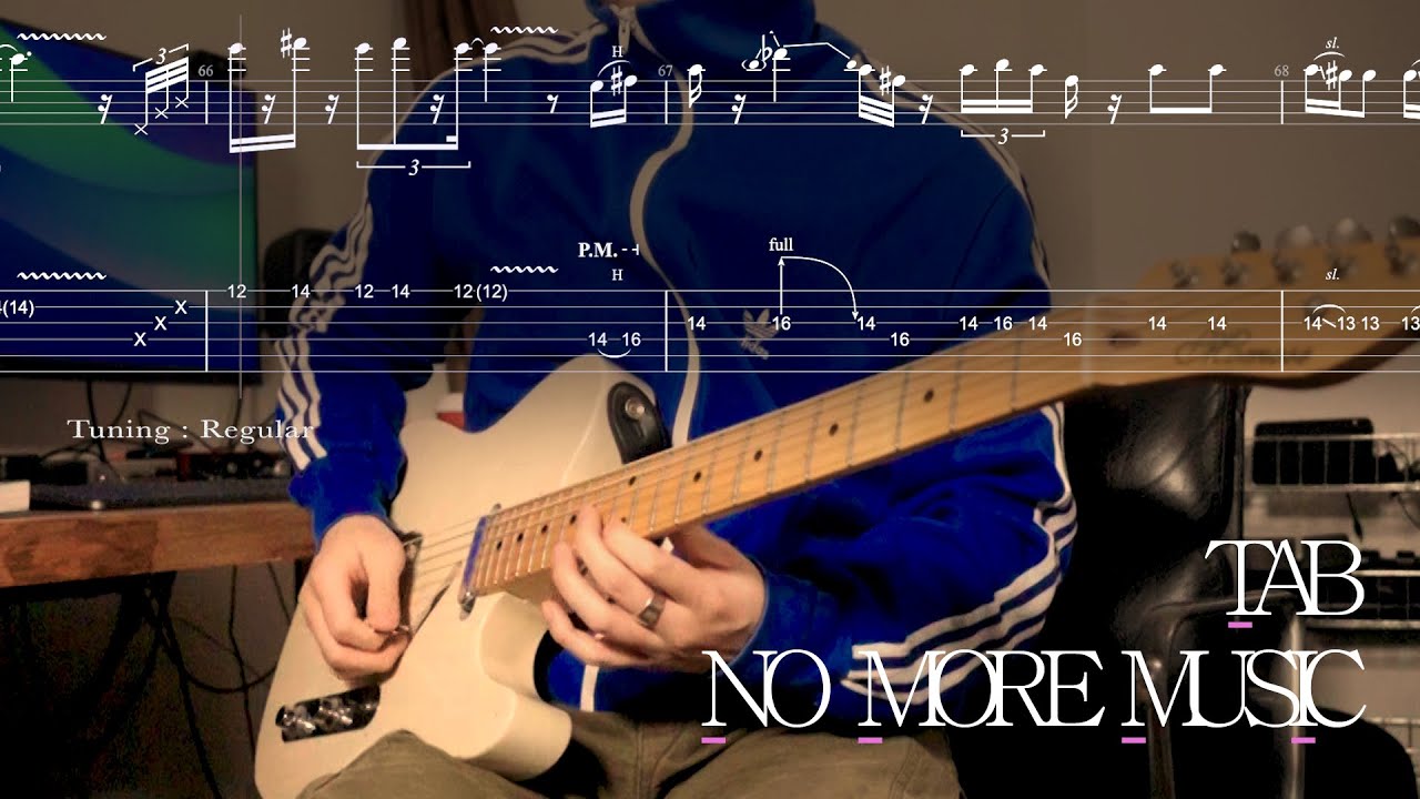【TAB】NO MORE MUSIC / OKAMOTO'S (Guitar cover)