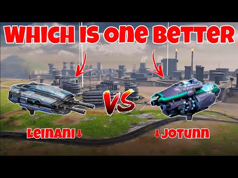 WR🔥 Leinani VS Jotunn Weapon Nerf Comparison ||WAR ROBOTS||