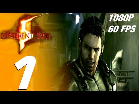 Resident Evil 5 - Walkthrough Part 1 - Prologue & Executioner [1080p 60fps]