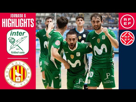Resumen #PrimeraDivisiónFS |Movistar Inter 5-1 Industrias Santa Coloma| Jornada 6