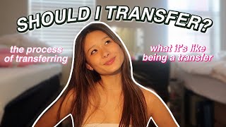 watch this if you want to TRANSFER *college advice*