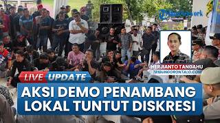 Penambang Geruduk Gubernur Gorontalo Minta Diskresi gegara Kesulitan Jual Hasil Tambang Emas