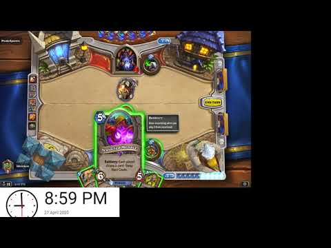 HS R 27Apr2020 2051 EU- Off-meta Warrior Close Call Win vs Galakrond Lock