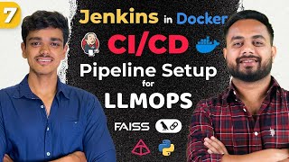 LLMOPS 07: Jenkins with Docker | Full CI/CD Pipeline Setup | End-to-End GenAI Project Deployment