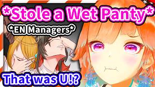 How Kiara Accidentally STOLE a Stranger's Underwear IRL 【Takanashi Kiara / HololiveEN】