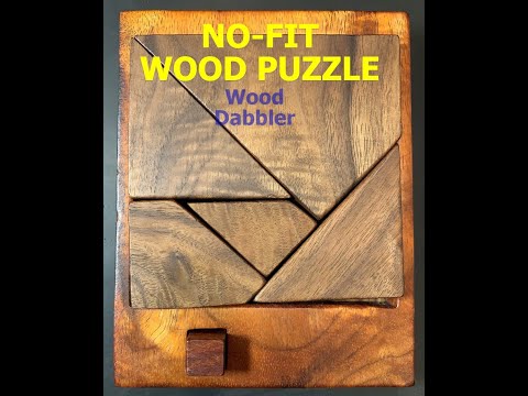 NO-FIT WOOD PUZZLE