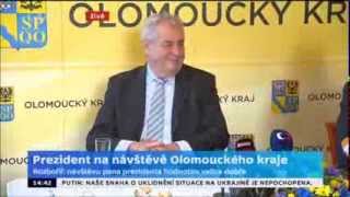 preview picture of video 'Prezident Zeman: Musíme každému měřit stejným metrem. Precedens pro Krym je Kosovo'
