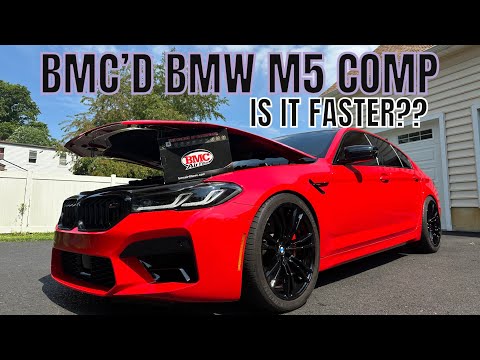 DO BMC FILTERS MAKE A BMW M5 FASTER?? #bmw #m5