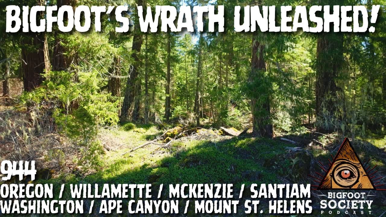 Oregon Fires Are Making Bigfoot Uncontrollable!