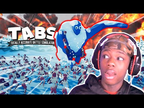 100 ZOMBIES VS. ONE ICE GIANT! - TOTALLY ACCURATE BATTLE SIMULATOR