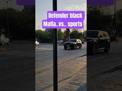 land rover defender 110🖤🖤. vs............ range rover sport#shorts #land #rover #luxurycar #suv