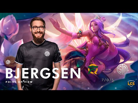 Irelia⚡BJERGSEN POV⚡ FLY vs TSM 📆w7d2 lcs spring 20' 📆