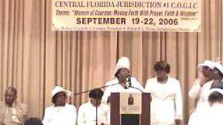 Old School COGIC Praise and shout with Mother Willie Mae Butts