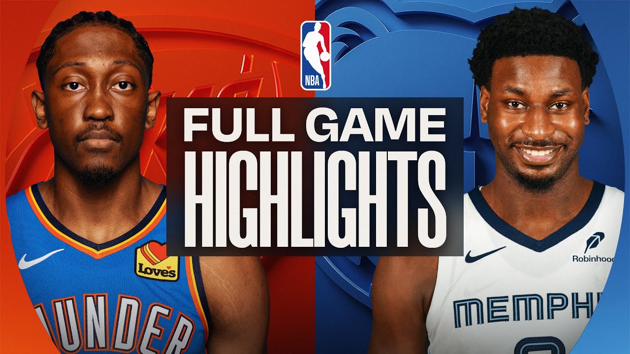 THUNDER at GRIZZLIES | FULL GAME HIGHLIGHTS | January 9, 2026