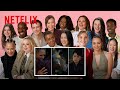The Bridgerton Cast Reacts To Season 4 Part 1 Netflix