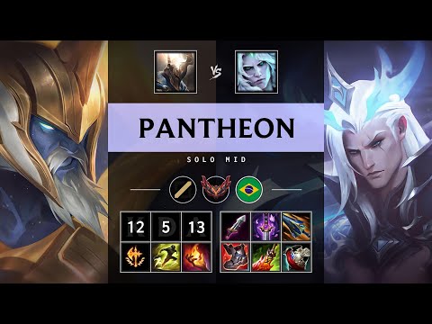 Pantheon Mid vs Viego - BR Grandmaster Patch 25.20