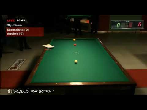 DIOMAJUTA vs AQUINO - 5^PROVA BILIARDO BTP 2016 SANT'ANTONINO di SUSA