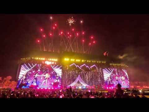 BLACKPINK COACHELLA 2023 FINALE WITH FIREWORKS 4K #shorts