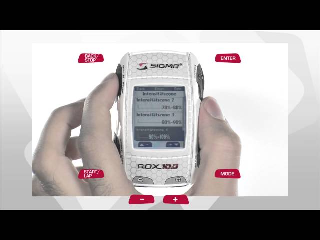Video Teaser für SIGMA SPORT // ROX 10.0 GPS // Einstellung
