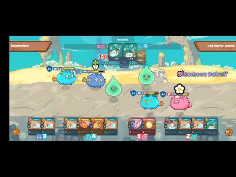 Unlimited Cards with Ivory Chop and Overgrow Keratin! #axie #axieinfinity  Season19