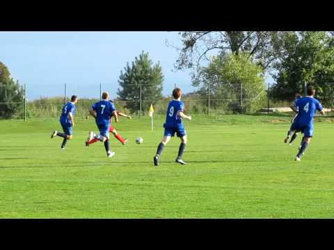 TJ Sokol Silherovice 'B'- TJ Darkovice 'B' 15.09.2012 Słupek drużyny gości