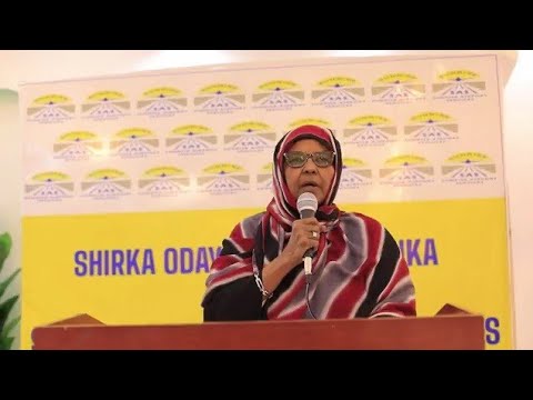 Garoowe: Yaa iska leh shirkadda SUNRISE ee adeegyada Airport Services Wasiirkii hore ee Haweenka