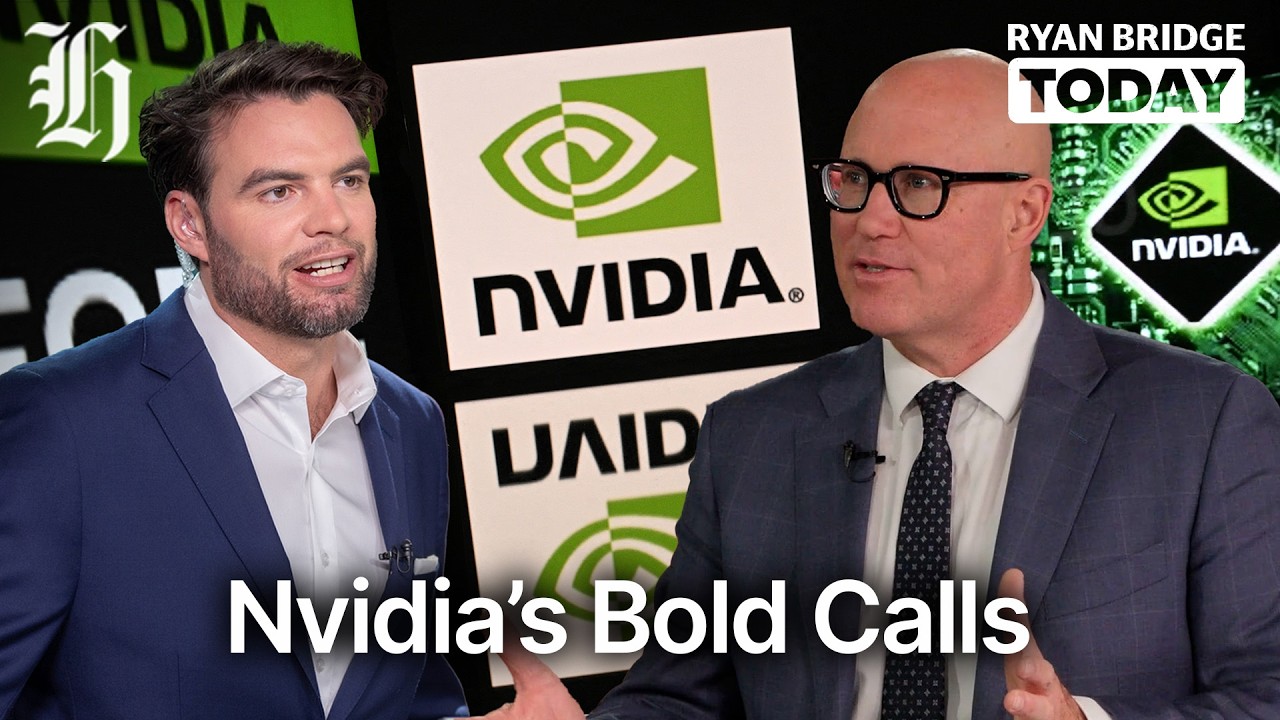Bubble even bigger: Nvidia share price pops on forecast revenue growth of 70% | Ryan Bridge TODAY