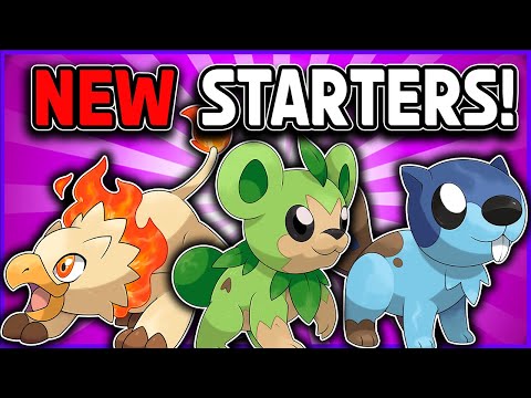 Creating NEW Starter Pokemon for my Fakemon Region!
