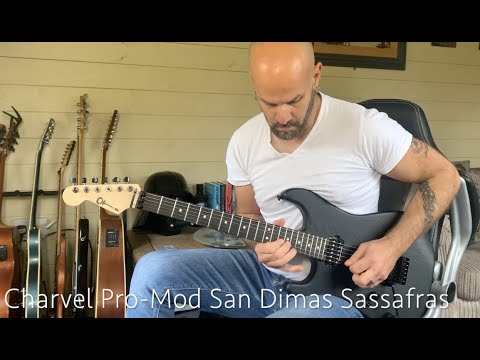 Lefty Charvel Pro-Mod San Dimas Sassafras - First Look - The Lefty Guitar Channel with Chris George