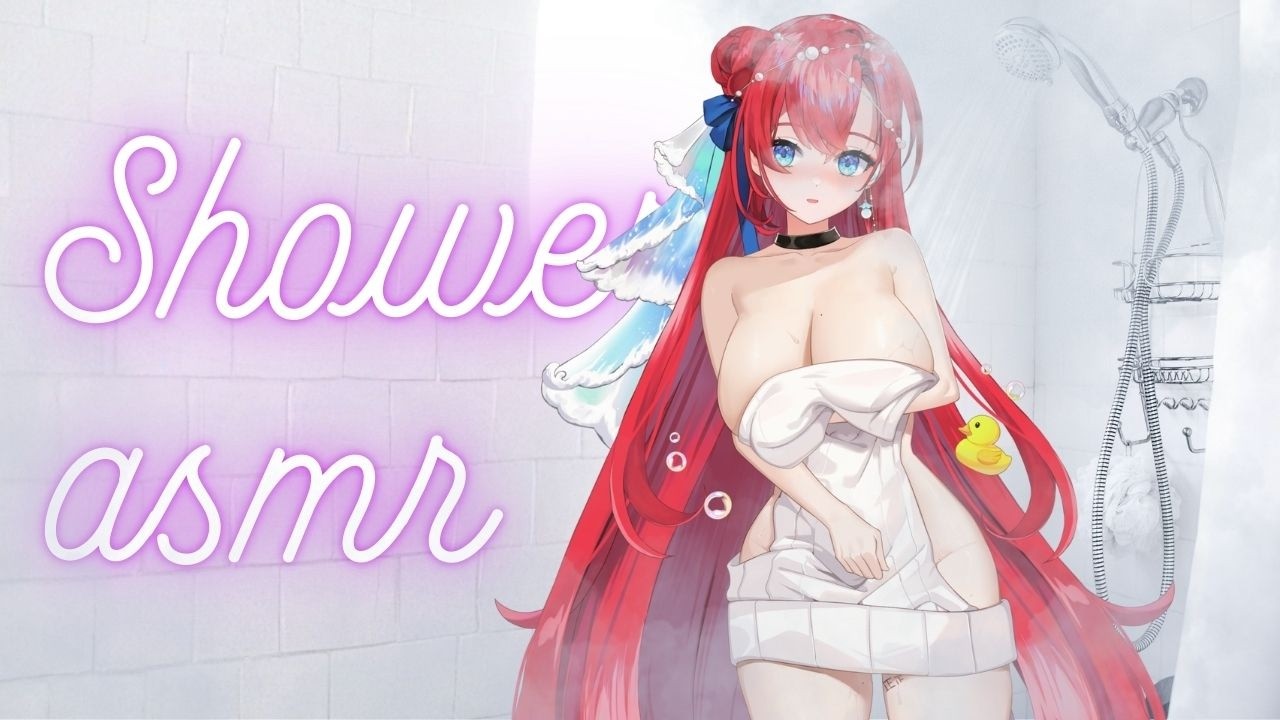 【Shower ASMR】1HR Bath Time With Sinon❤️ | Tapping & Whispers