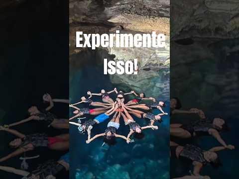 POÇO AZUL! A maravilha de Nova Redenção -BA. #shorts  #bahia #travel  #nature #brazil