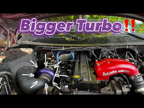 New Upgrades For The Cummins (ATS Aurora 3000 Turbo Install)