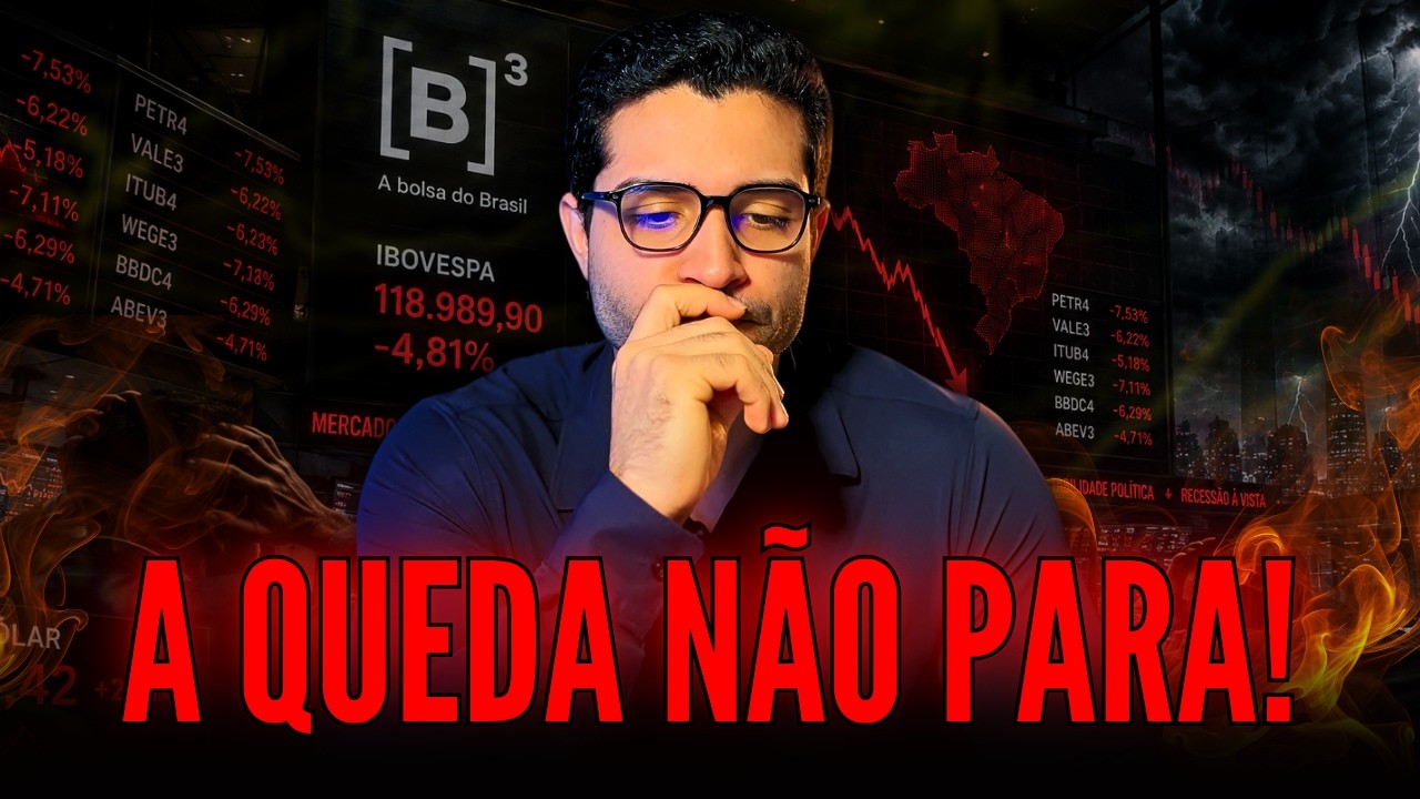 IBOVESPA DESPENCA DE NOVO E ESTE É MEU CONSELHO A VOCÊ! QUAIS AÇÕES SÃO OPORTUNIDADE REAL?