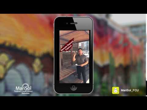 MariSol Federal Credit Union | Remote Deposit Capture via Snapchat