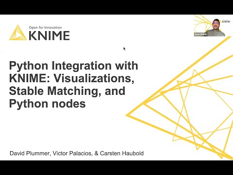 Python Integration With Knime Visualizations Stable Matching And Python Based Nodes