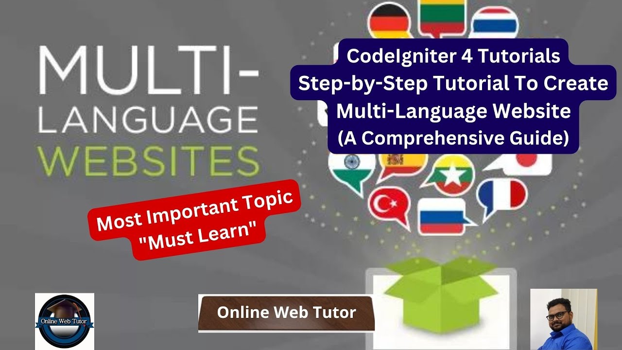 How To Create Multi Language Website in CodeIgniter 4 | Step-by-Step Guide  Setup Multilingual Site