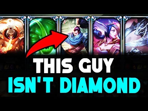 Do They Deserve it? Placing a Silver Yasuo in a DIAMOND Solo Q Game (League of Legends)