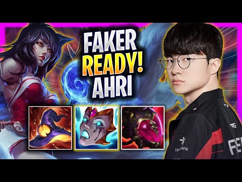 FAKER IS READY TO PLAY AHRI! - T1 Faker Plays Ahri MID vs Yasuo! | Season 2025