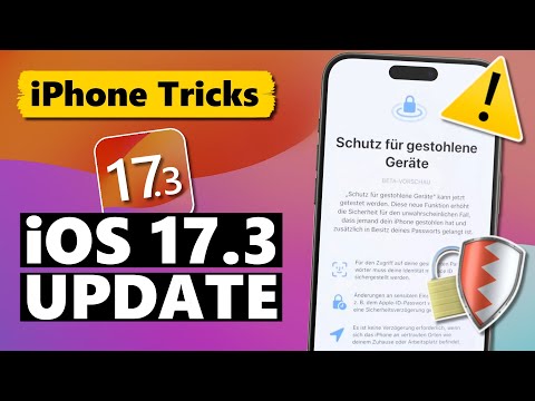 iOS 17.3 Update ist da - mit Diebstahlschutz & einigen Neuerungen