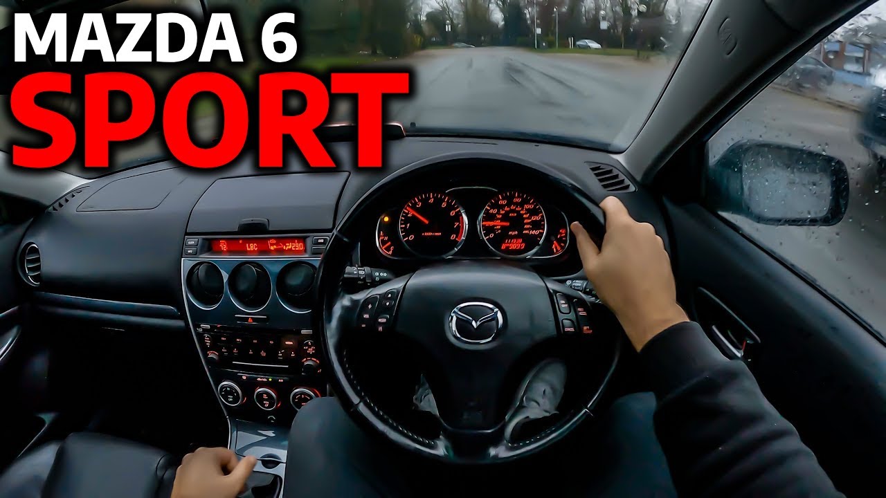 2006 MAZDA 6 SPORT 2.3 PETROL 6 SPPED - POV TEST ...