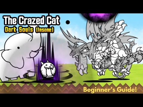 How to Beat The Crazed Cat, No Gacha or Eraser needed! | Battle Cats Dark Souls (Insane)