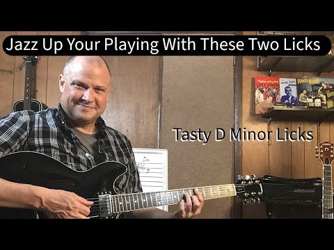 Two INCREDIBLE D Minor Licks To Add to Your Blues and Rockabilly!!  Guitar Lesson