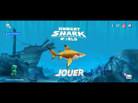 NEW ALIEN SHARK BLACK HOLE POWER - Hungry Shark World - Part 1