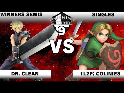 Smashing Grounds 9 - Dr. Clean (Cloud) Vs. 1L2P | Colinies (Young Link) - Winners Semis - SSBU