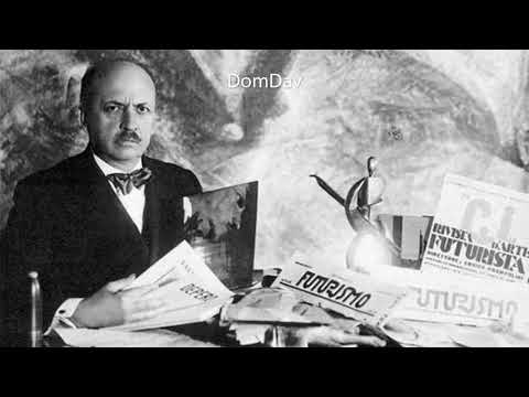 Filippo Tommaso Marinetti, a cavallo del vento e della luce - di A. Pantano [A8DS]